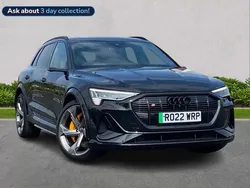 Black Used 2022 Audi e-tron Advanced SUV | £39,893 (Good price)