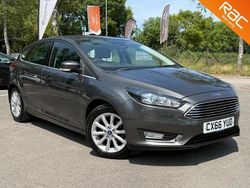 Grey Used 2016 Ford Focus Titanium Hatchback | £10,495 (Fair price)