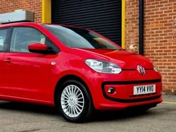 Red Used 2014 VW up! high up! Hatchback | £4,295 (Fair price)