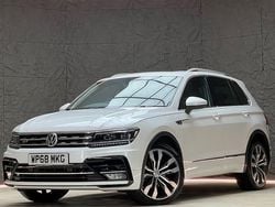 White Used 2018 VW Tiguan R-line SUV | £19,995 (Fair price)