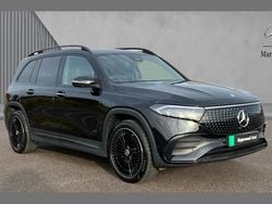 Cosmos black metallic Used 2024 Mercedes EQB300 AMG line SUV | £38,980