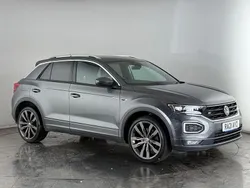 Grey Used 2021 VW T-Roc R-line SUV | £21,800 (Good price)