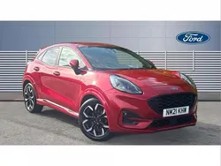 Red Used 2021 Ford Puma ST-Line X SUV | £12,868 (Fair price)