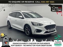 White Used 2019 Ford Focus ST-Line Estate | £8,440 (Fair price)