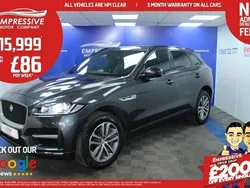 Grey Used 2018 Jaguar F-Pace R-Sport SUV | £15,999 (Fair price)