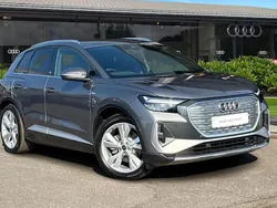 Grey Used 2025 Audi Q4 e-tron S-Line SUV | £33,990 (Expensive)