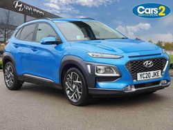 Blue Used 2020 Hyundai Kona Premium SUV | £16,358 (Fair price)