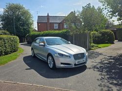 Silver Used 2013 Jaguar XF Sedan | £4,950 (Good price)