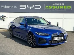 Blue Used 2023 BMW i4 M Sport Sedan | £34,490 (Good price)