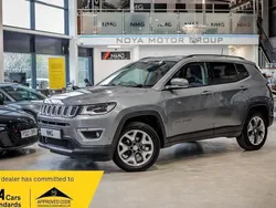 Grey Used 2020 Jeep Compass Limited SUV | £14,299 (Fair price)