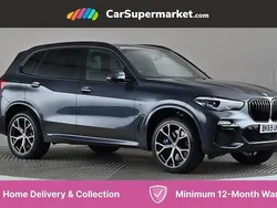 Grey Used 2019 BMW X5 M Sport SUV | £36,697 (Fair price)