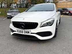 White Used 2018 Mercedes CLA220 AMG line Sedan | £17,250 (Fair price)