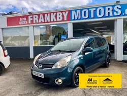 Blue Used 2012 Nissan Note N-TEC MPV | £5,695 (Fair price)