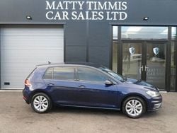 Blue Used 2017 VW Golf VII SE Hatchback | £6,999 (Fair price)