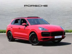 Carmine red Used 2022 Porsche Cayenne GTS SUV | £76,950 (Super price)