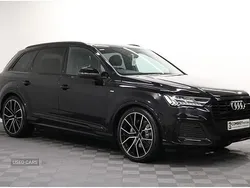 Black Used 2021 Audi Q7 Black Edition SUV | £37,995 (Fair price)