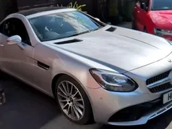 Silver Used 2019 Mercedes SLC300 AMG line Cabriolet | £22,399 (Expensive)