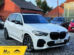 White Used 2021 BMW X5 M Sport SUV | £44,990 (Fair price)