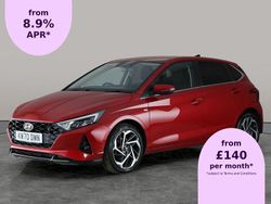 Red Used 2021 Hyundai i20 Premium Hatchback | £10,726 (Fair price)