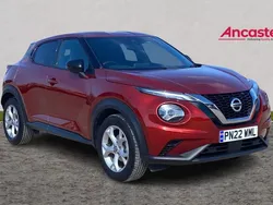 Red Used 2022 Nissan Juke N-Connecta SUV | £15,675 (Fair price)