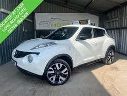 White Used 2014 Nissan Juke N-TEC SUV | £4,890 (Fair price)