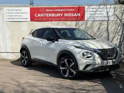 White Used 2022 Nissan Juke Tekna SUV | £17,599 (Fair price)