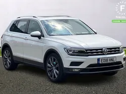 White Used 2018 VW Tiguan SEL SUV | £18,299 (Fair price)