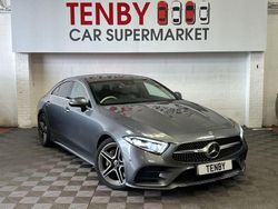 Grey Used 2019 Mercedes CLS350 AMG line Coupe | £21,795