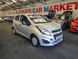 Silver Used 2013 Chevrolet Spark LS Hatchback | £3,650 (Fair price)