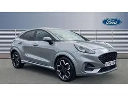 Silver Used 2020 Ford Puma Gen-E ST-Line X SUV | £13,156 (Fair price)