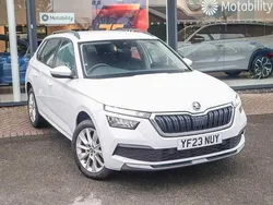 Moon white metallic Used 2023 Skoda Kamiq SE SUV | £13,555 (Fair price)