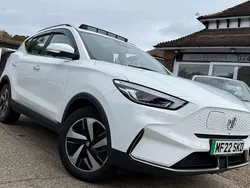 White Used 2022 MG ZS Trophy Sedan | £13,444 (Fair price)