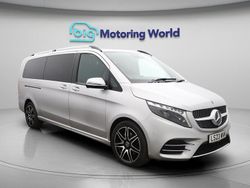 Silver Used 2023 Mercedes V300 AMG line MPV | £59,800 (Fair price)