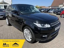 Black Used 2017 Land Rover Range Rover Sport HSE SUV | £17,450
