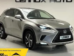 Silver Used 2021 Lexus NX300h E-FOUR SUV | £29,690 (Fair price)