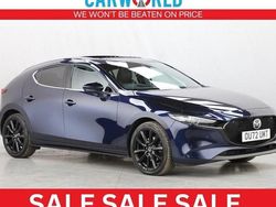 Blue Used 2022 Mazda 3 Edition Hatchback | £14,700 (Fair price)