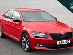 Red Used 2017 Skoda Superb SportLine Hatchback | £11,940 (Good price)