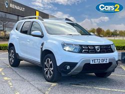 White Used 2022 Dacia Duster Prestige SUV | £15,495 (Fair price)