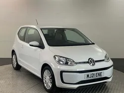 White Used 2021 VW up! Hatchback | £7,560 (Fair price)
