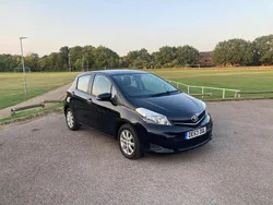 Black Used 2013 Toyota Yaris Hatchback | £4,398 (Fair price)
