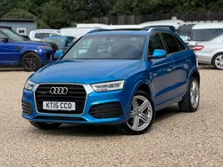 Blue Used 2015 Audi Q3 S-line plus SUV | £12,444 (Fair price)