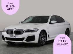 White Used 2021 BMW 530e M Sport Sedan | £19,856 (Fair price)