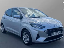 Silver Used 2022 Hyundai i10 SE Hatchback | £11,037 (Fair price)