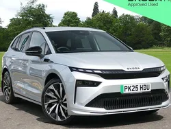 Silver Used 2025 Skoda Enyaq iV SportLine SUV | £38,495