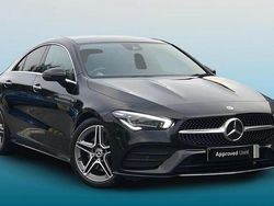 Black Used 2022 Mercedes CLA220 AMG Line Premium Plus Sedan | £21,995 (Fair price)