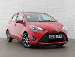 Red Used 2019 Toyota Yaris Hatchback | £8,998 (Fair price)