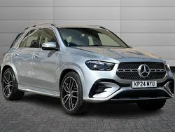 High tech silver Used 2024 Mercedes GLE450 AMG AMG line Estate | £66,890