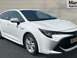 White Used 2021 Toyota Corolla Sport Estate | £15,512 (Fair price)