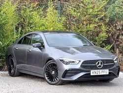Grey Used 2025 Mercedes CLA220 AMG Line Premium Plus Sedan | £32,998 (Fair price)