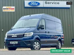 Blue Used 2022 MAN TGE Van | £34,994